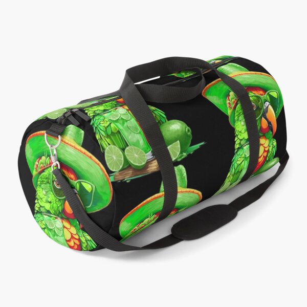Item preview, Lime Green Parrot Limelight Lounger Tropical Happy Bird in Paradise and Refreshing Lime designed and sold by MindWave THC.