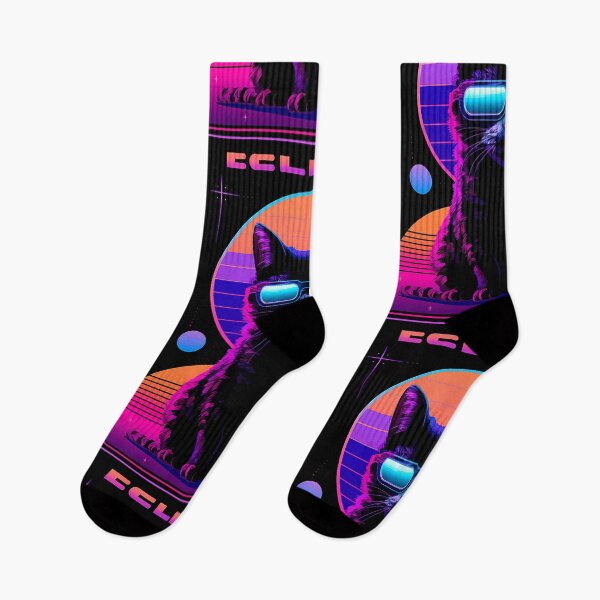 Item preview, Solar Eclipse Black Cat - retro designed and sold by karsad.
