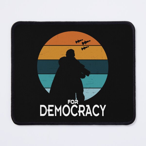 Item preview, Veteran Soldiers poster retro sunset, fighting for democracy designed and sold by ChaosEdits.