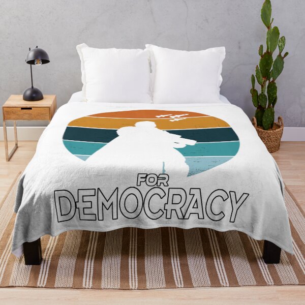 Item preview, Veteran Soldiers poster retro sunset, fighting for democracy designed and sold by ChaosEdits.