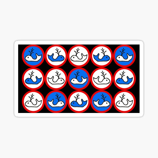Whales Sticker