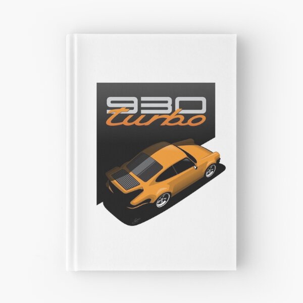 Item preview, Porsche 930 Illustration Orange turbo designed and sold by blackdogshop.