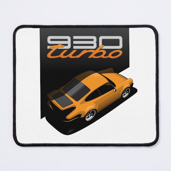 Item preview, Porsche 930 Illustration Orange turbo designed and sold by blackdogshop.