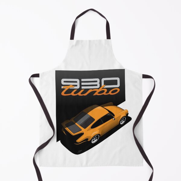 Item preview, Porsche 930 Illustration Orange turbo designed and sold by blackdogshop.