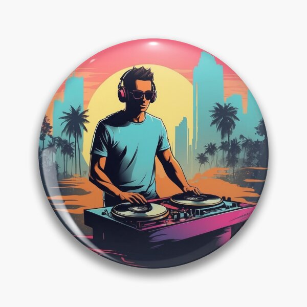 Item preview, Digital Groove: DJ Digital Painting with Splash Effect designed and sold by StellarValor.