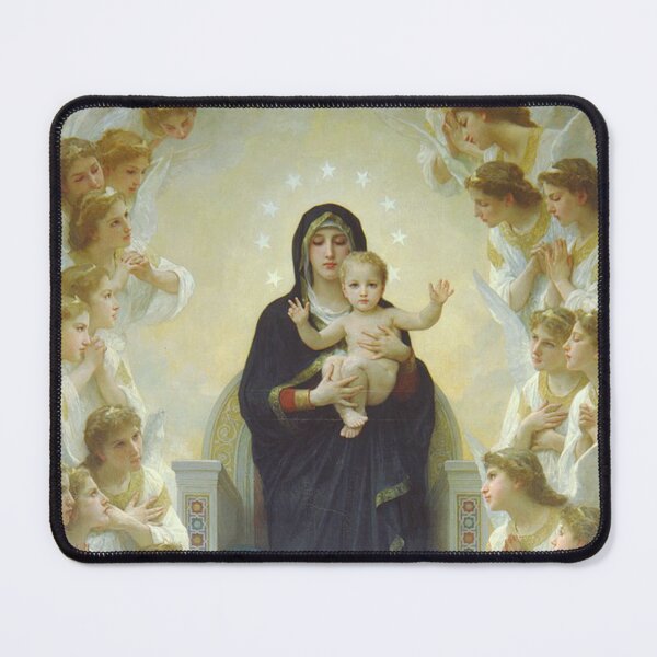 Item preview, The Virgin With Angels - William-Adolphe Bouguereau designed and sold by RBEnt.