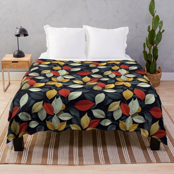 Item preview, Contrasting Leaves Pattern designed and sold by AiHead.