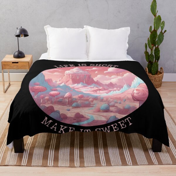 Item preview, Surreal Dessert Dreamland Whimsical Landscape Art designed and sold by ChicTrendz.