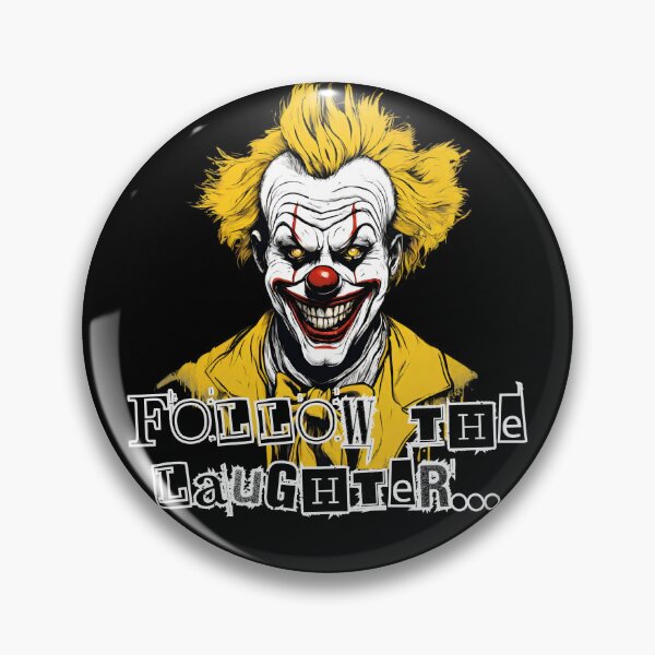 Item preview, Creepy Clown - Follow The Laughter designed and sold by letsgetinspired.