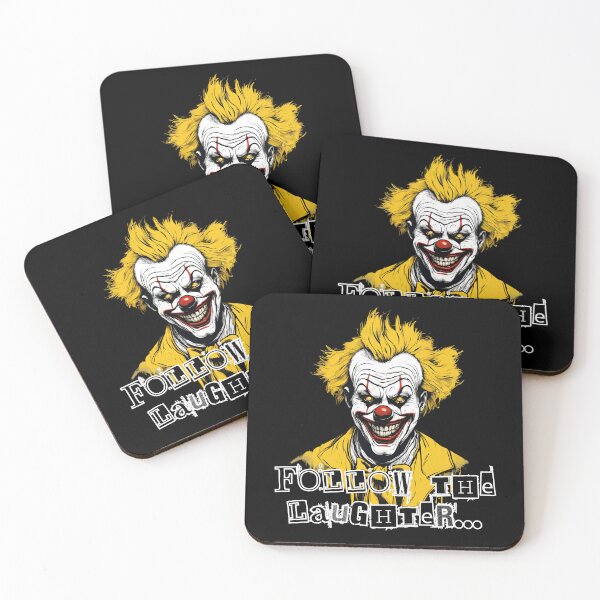 Item preview, Creepy Clown - Follow The Laughter designed and sold by letsgetinspired.