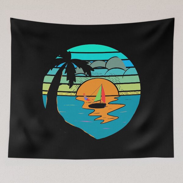Item preview, PARADISE ISLAND designed and sold by stickersrafisa.