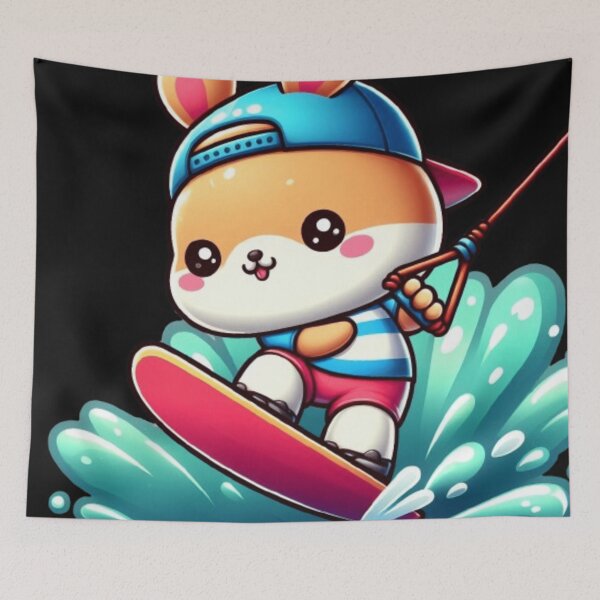 Item preview, Wakeboarding: Cute Wakeboarding designed and sold by joabaj.