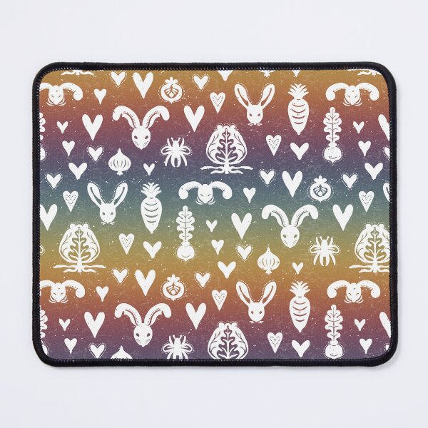 Item preview, Garden Things - Rainbow Sunset + Snow designed and sold by Irene Estelle.