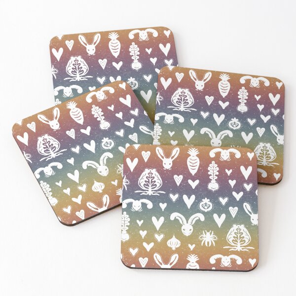 Item preview, Garden Things - Rainbow Sunset + Snow designed and sold by Irene Estelle.