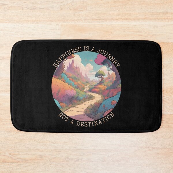 Item preview, Happiness Is A Journey Not A Destination designed and sold by ChicTrendz.