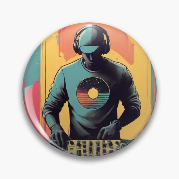 Item preview, Digital Groove: DJ Digital Painting with Splash Effect designed and sold by StellarValor.