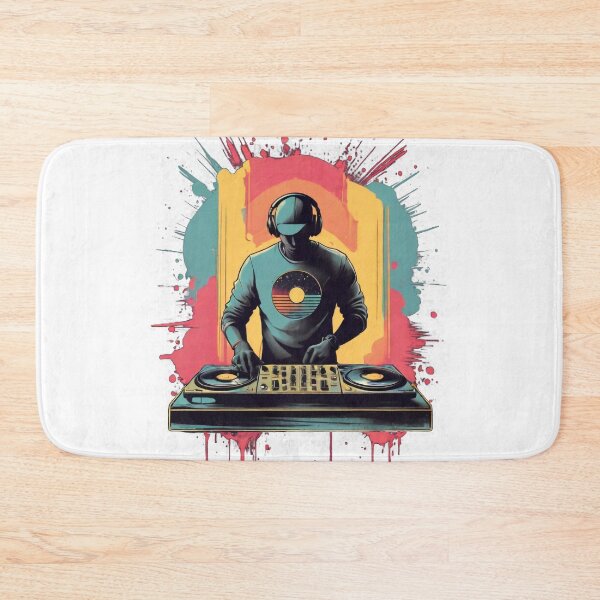 Item preview, Digital Groove: DJ Digital Painting with Splash Effect designed and sold by StellarValor.