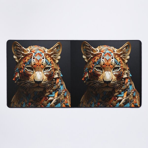 Item preview, Abstract 4D leopard designed and sold by Swingfroglet.