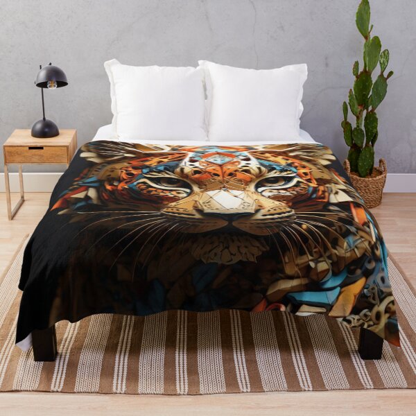 Item preview, Abstract 4D leopard designed and sold by Swingfroglet.