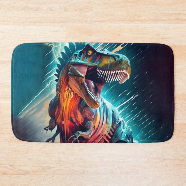 Item preview, Elegant Dinosaur Dance: Hyper-Realistic Artwork designed and sold by MarinaFila.