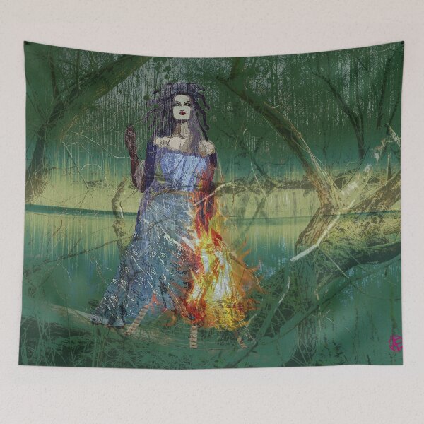 Item preview, Marzanna, Badass Baltic Goddess of Spring designed and sold by MsPinkDesigns.