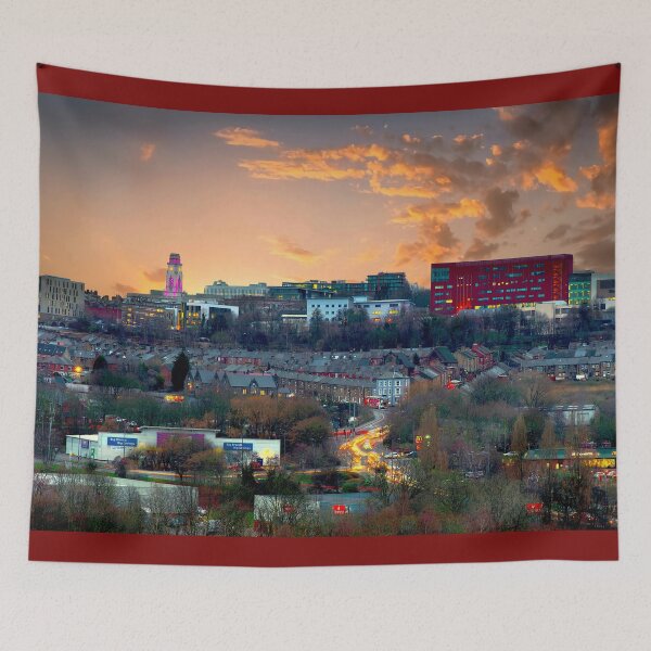 Item preview, Barnsley Sunset Skyline designed and sold by Alisonchambers2.