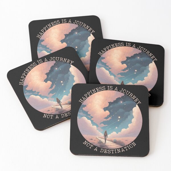 Item preview, Happiness Is A Journey designed and sold by ChicTrendz.