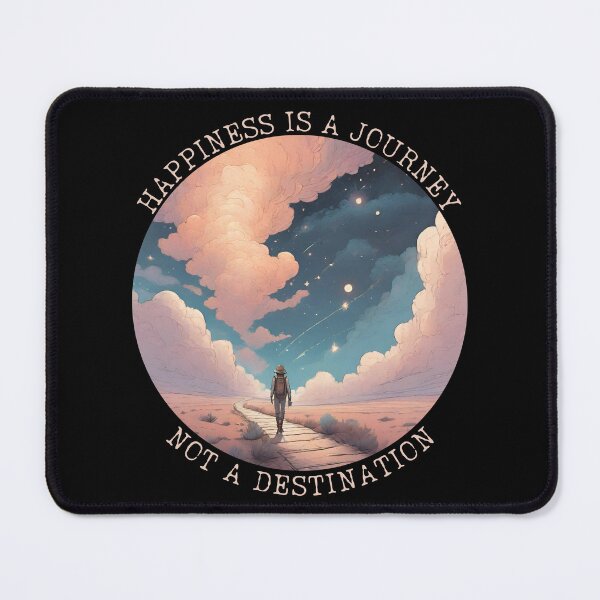 Item preview, Happiness Is A Journey designed and sold by ChicTrendz.