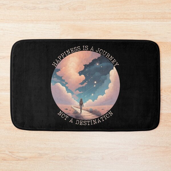Item preview, Happiness Is A Journey designed and sold by ChicTrendz.