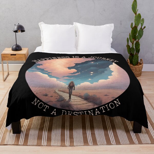 Item preview, Happiness Is A Journey designed and sold by ChicTrendz.