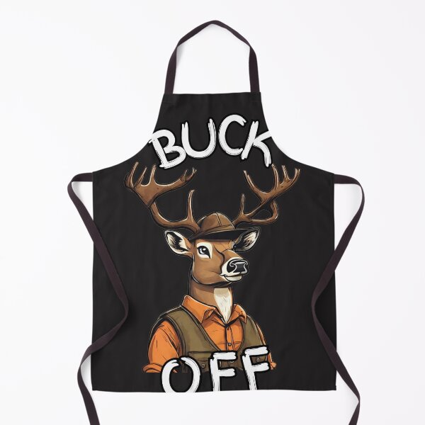Item preview, "Buck Off" Animal Pun designed and sold by WhoF.ingKnew.