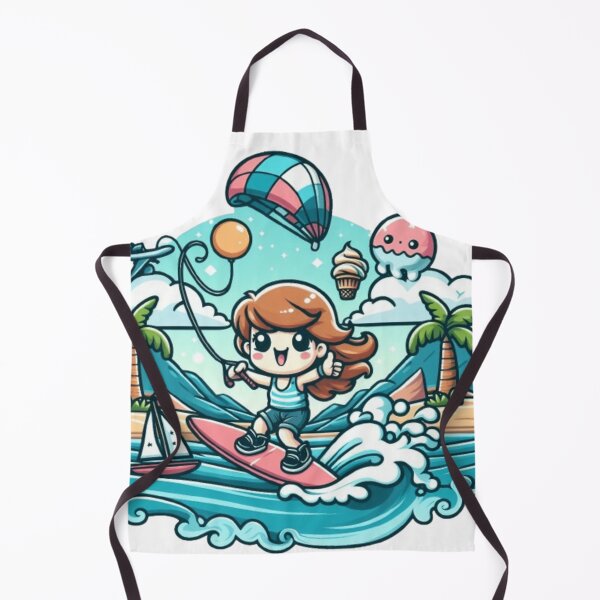 Item preview, Wakeboarding: Cute Wakeboarding girl designed and sold by joabaj.