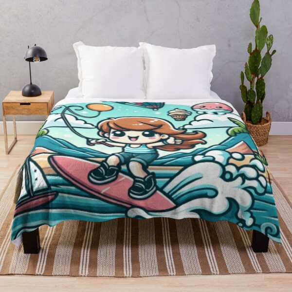 Item preview, Wakeboarding: Cute Wakeboarding girl designed and sold by joabaj.