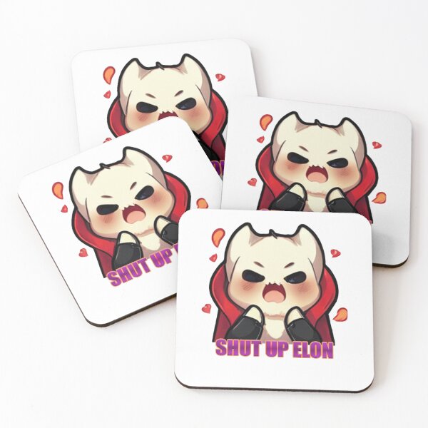 Item preview,  Shut Up Elon Tesla Sticker Design - Bumper Sticker designed and sold by Mehmet Hanifi Ekşi.