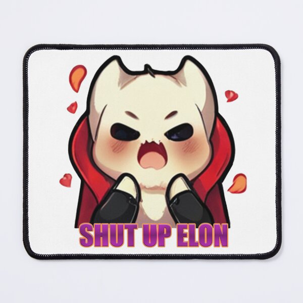 Item preview, Shut Up Elon Tesla Sticker Design - Bumper Sticker designed and sold by Mehmet Hanifi Ekşi.