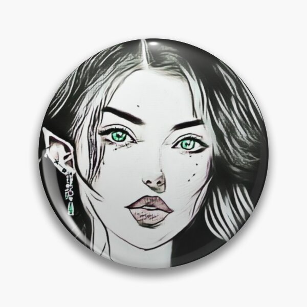 Item preview, Sketch of a Beautiful Woman designed and sold by Megaera8.