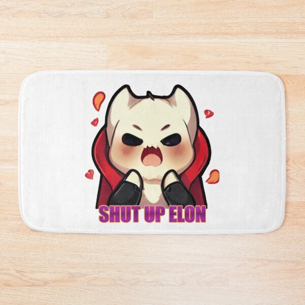Item preview,  Shut Up Elon Tesla Sticker Design - Bumper Sticker designed and sold by Mehmet Hanifi Ekşi.
