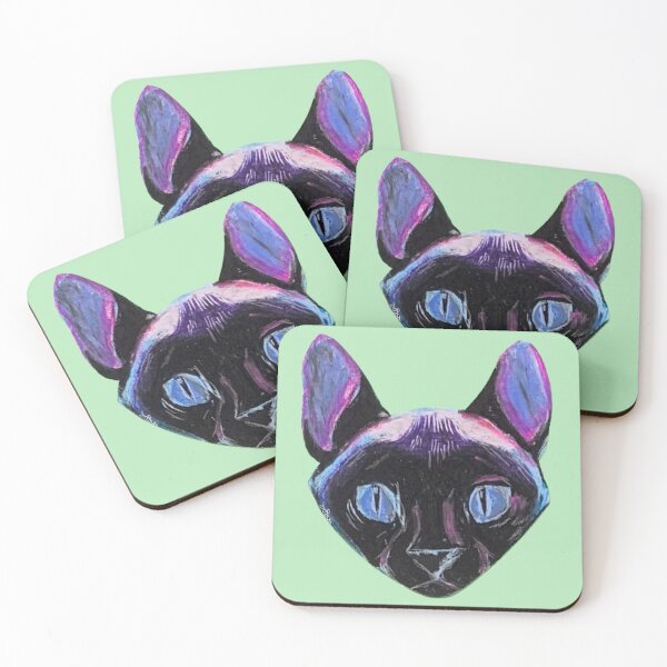 Item preview, Siamese Cat designed and sold by SoSuArt.