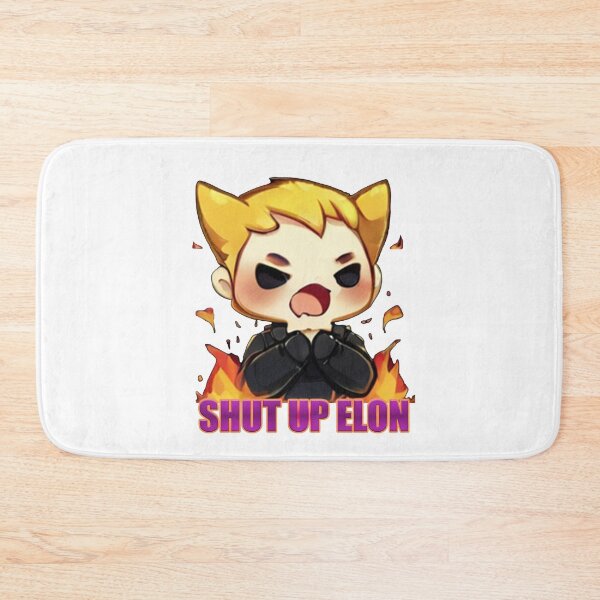 Item preview, Shut Up Elon Tesla Sticker Design - Bumper Sticker designed and sold by Mehmet Hanifi Ekşi.