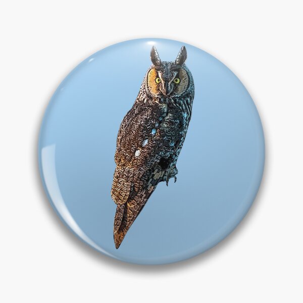 Item preview, Long Eared Owl Color Design  designed and sold by designsasstultd.