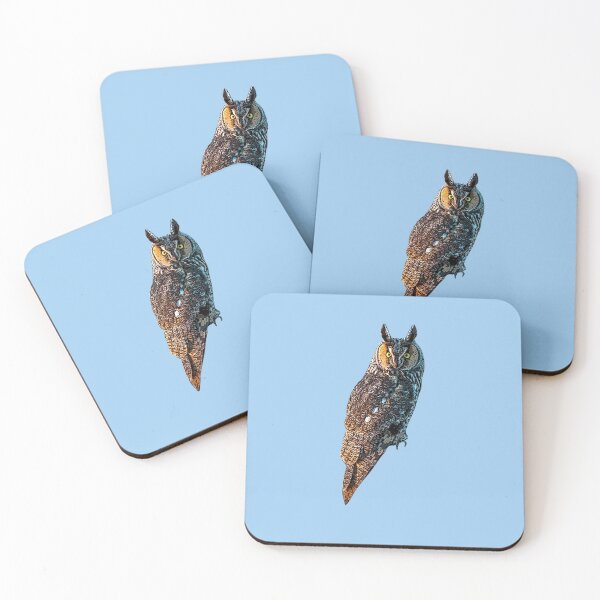 Item preview, Long Eared Owl Color Design  designed and sold by designsasstultd.