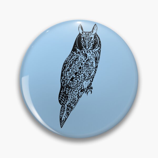 Item preview, Long Eared Owl Black Design  designed and sold by designsasstultd.