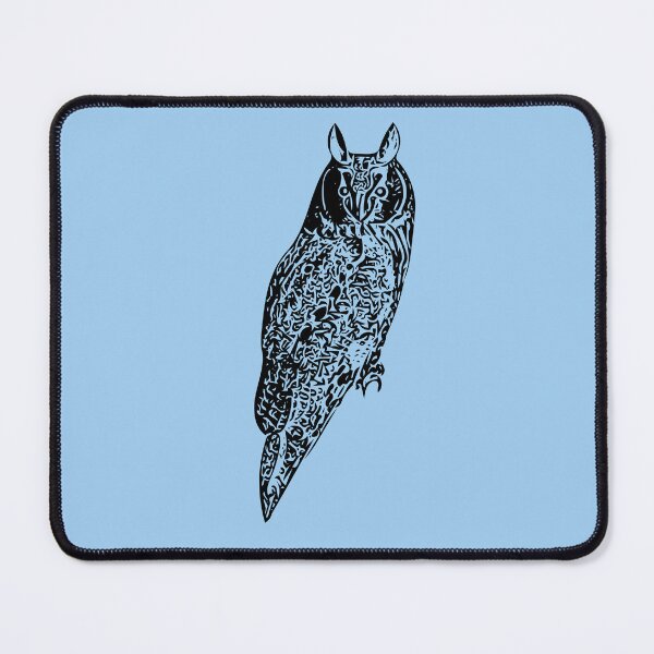 Item preview, Long Eared Owl Black Design  designed and sold by designsasstultd.
