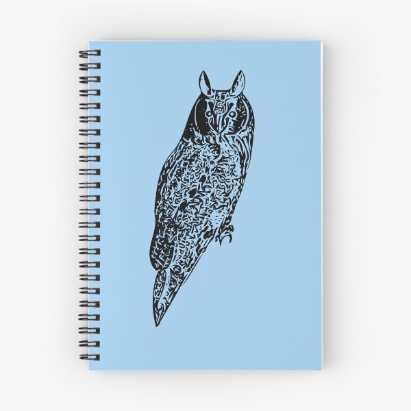 Item preview, Long Eared Owl Black Design  designed and sold by designsasstultd.