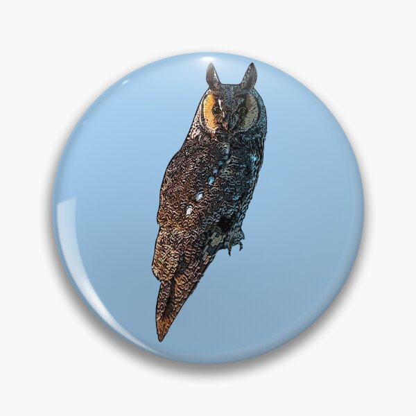 Item preview, Long Eared Owl Black Alternate Design  designed and sold by designsasstultd.