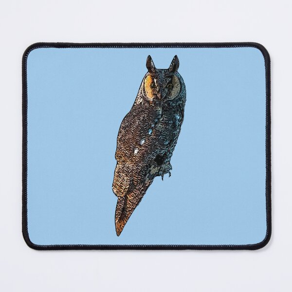 Item preview, Long Eared Owl Black Alternate Design designed and sold by designsasstultd.