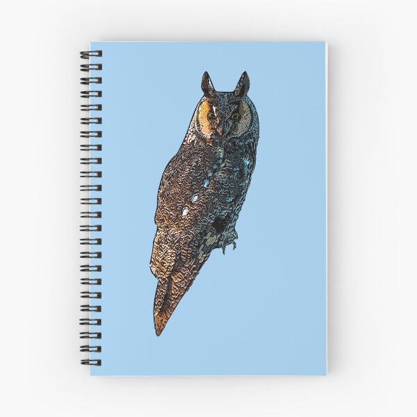 Item preview, Long Eared Owl Black Alternate Design  designed and sold by designsasstultd.