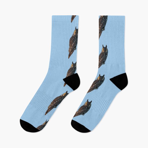 Item preview, Long Eared Owl Black Alternate Design  designed and sold by designsasstultd.