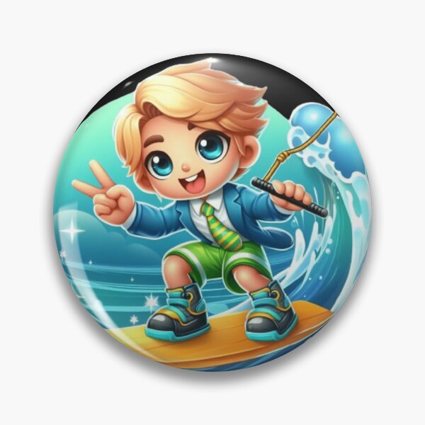 Item preview, Wakeboarding: Cute Wakeboarding boy designed and sold by joabaj.