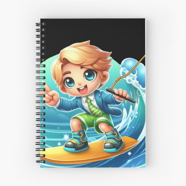 Item preview, Wakeboarding: Cute Wakeboarding boy designed and sold by joabaj.